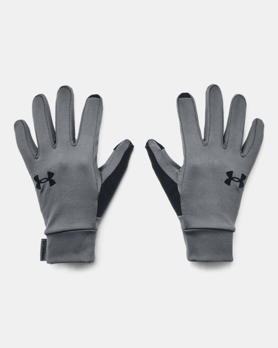 Men's UA Storm Liner Gloves, Gray, pdpMainDesktop image number 0